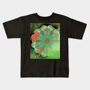 Painted angel wings kaleidoscope Kids T-Shirt